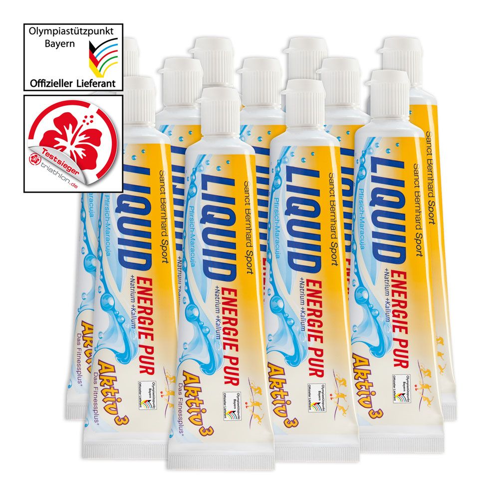 Sanct Bernhard Sport LIQUID-Energie-Pur Pfirsich-Maracuja