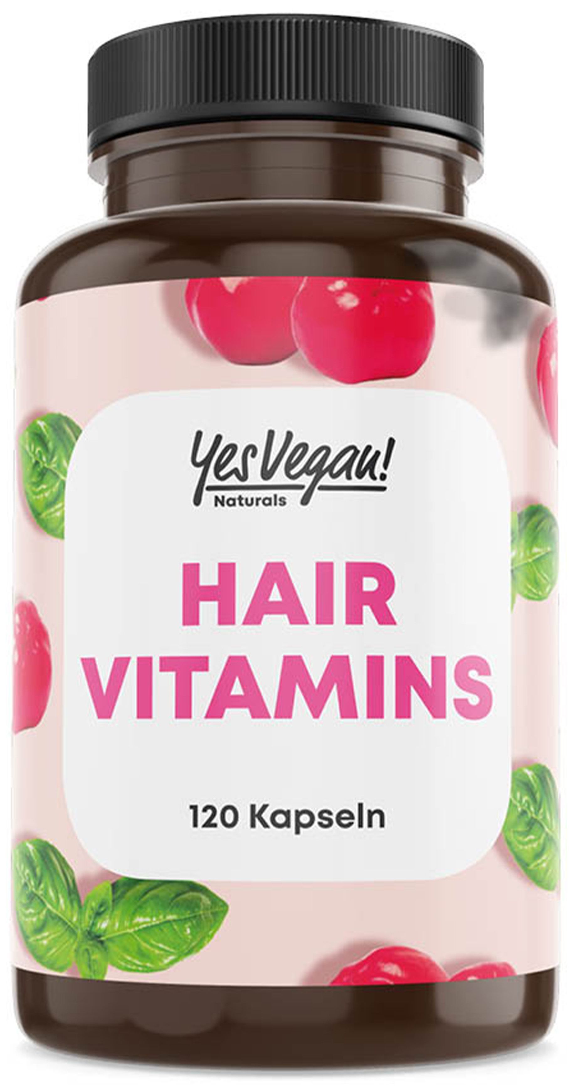 Haarvitamines voor haar, huid en nagels Hair Vitamins (120 capsules) vegan, biotine, zink, selenium 1x120 Capsules