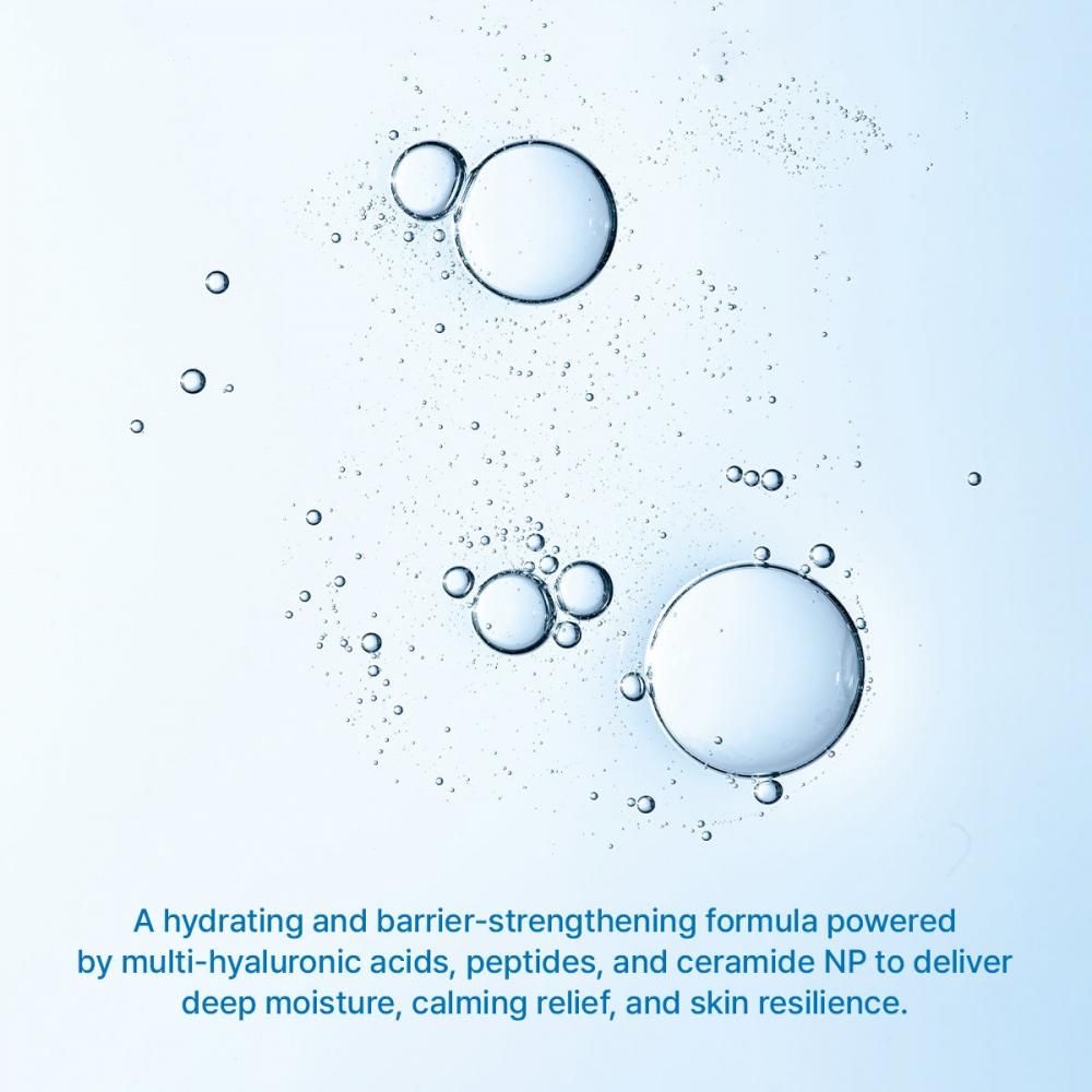 ARENCIA Deep Water Surge Serum 30 Formel mit Blasen und Wassertropfen.