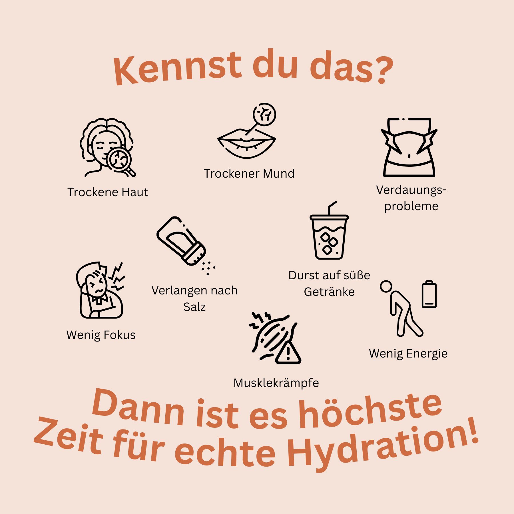 Holisso® 100% natürliches Elektrolytkonzentrat – 250 ml, 200 Portionen, geschmacksneutral