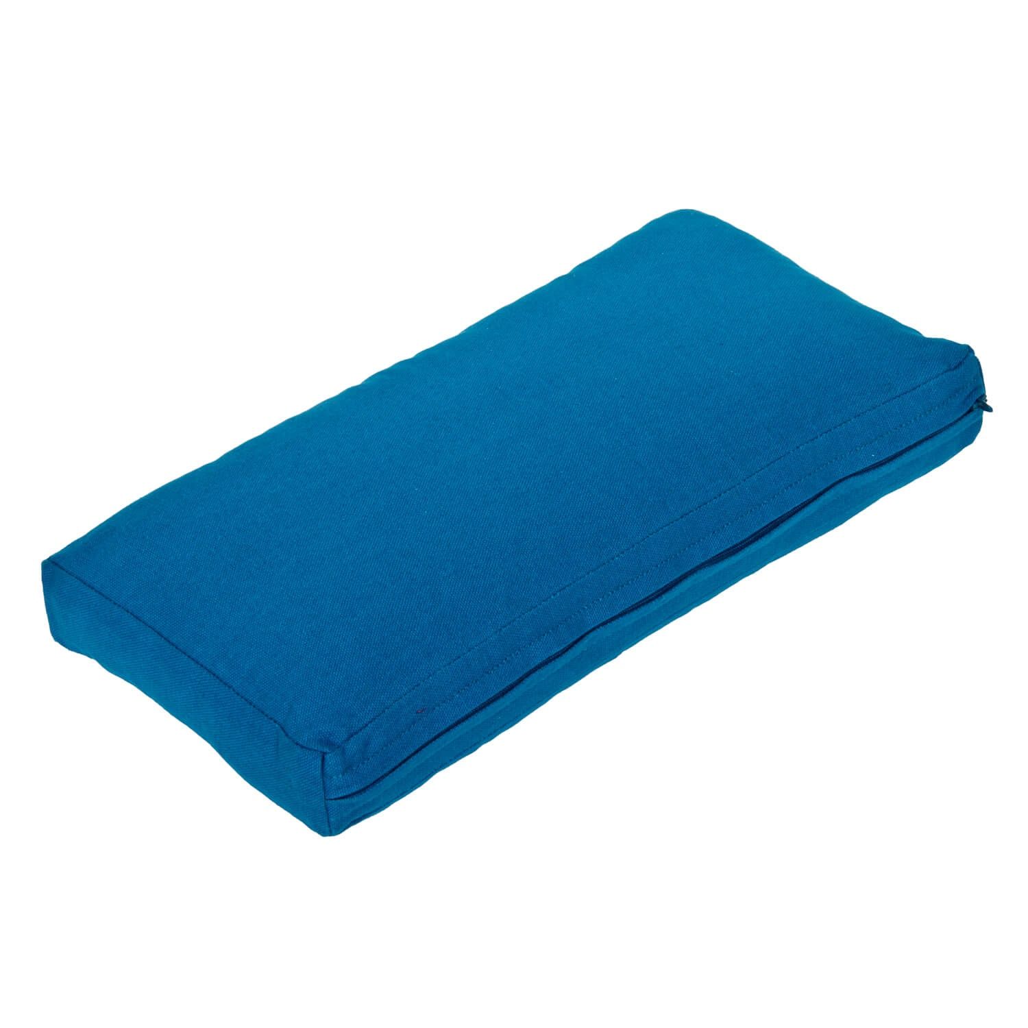 yogabox TriYoga Bolster BASIC - petrol - 37 x 18 x 4 cm