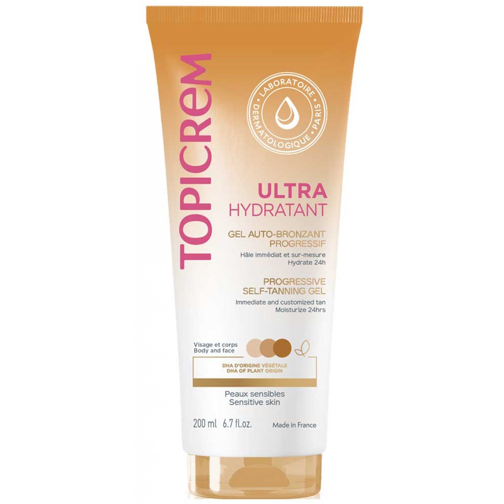 Topicrem Ultra Hydratant Progressives Selbstbräunungs-Gel