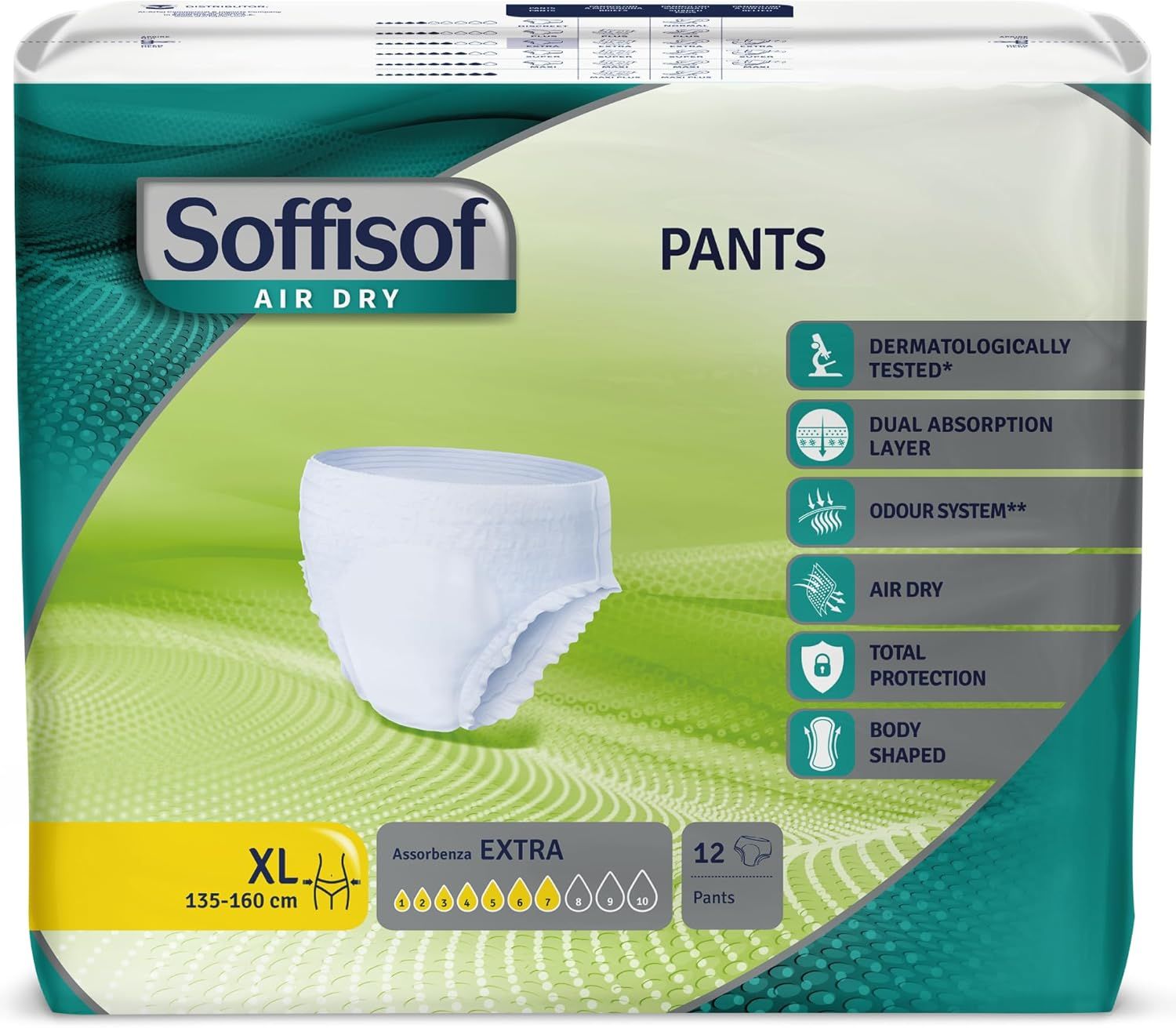 Soffisof Pants Extra Inkontinenz Windelhosen für Erwachsene