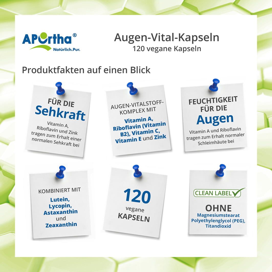 APOrtha® Augen-Vital-Kapseln 120 St Kapseln