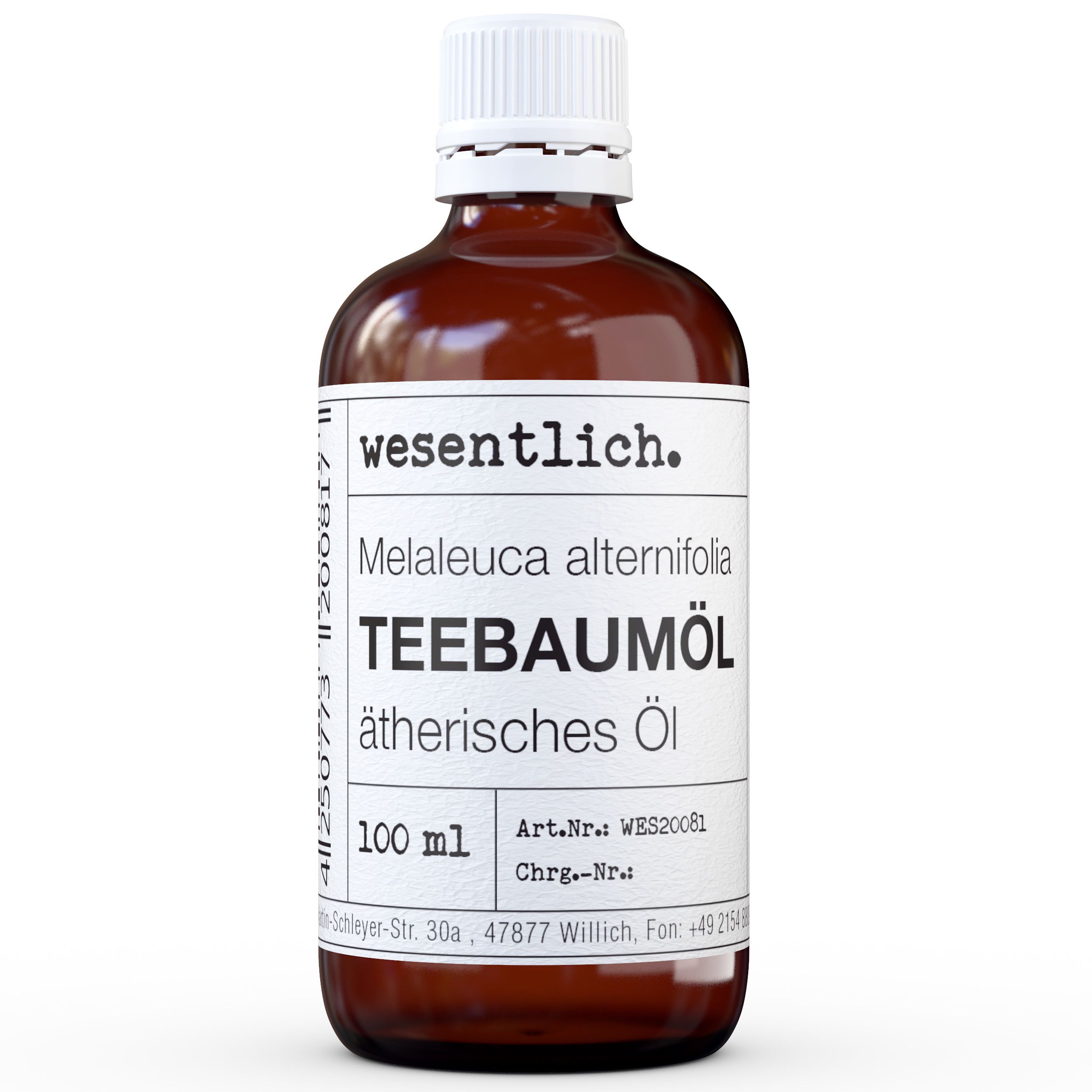 Teebaumöl - ätherisches Öl von wesentlich.