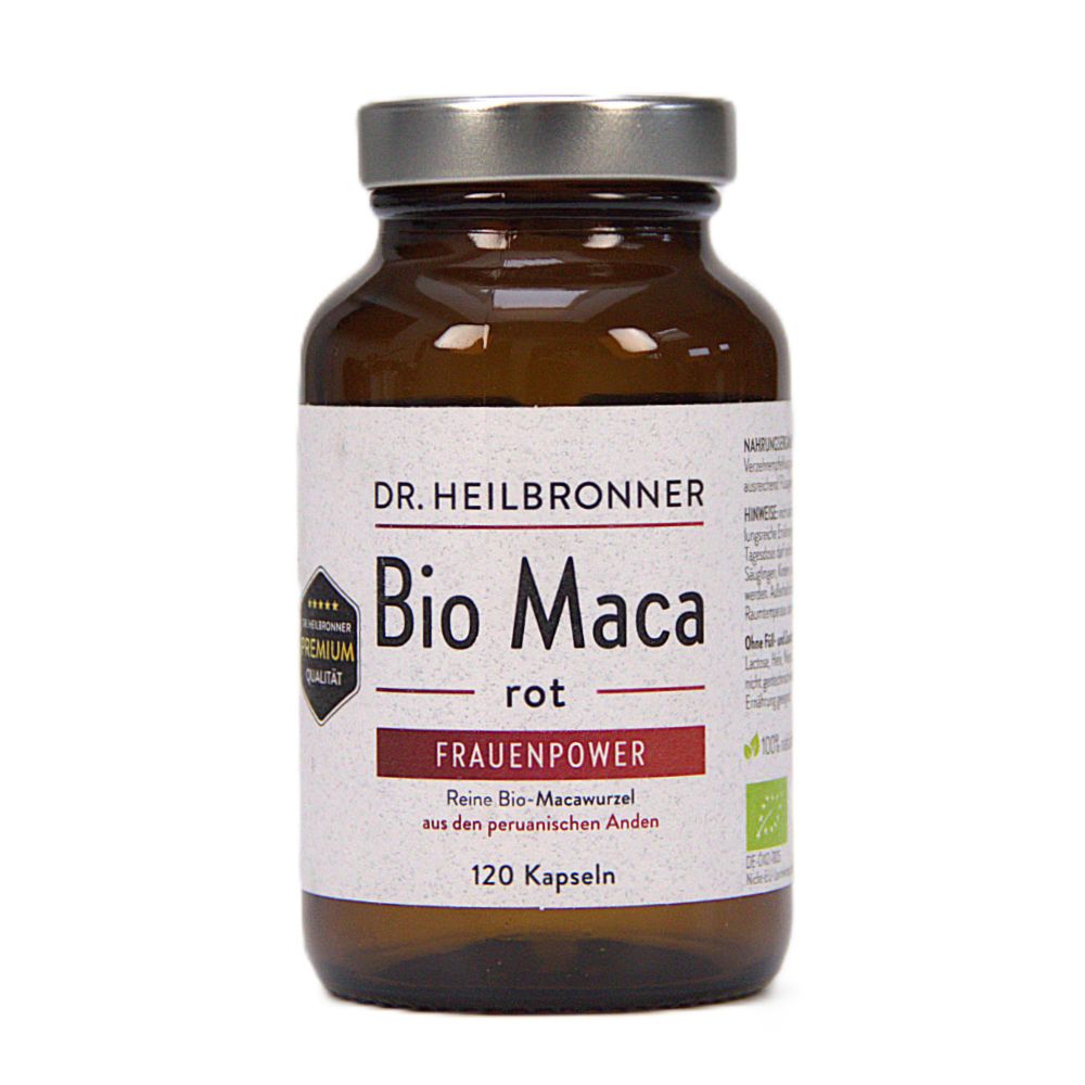Dr. Heilbronner Bio Maca Rot Kapseln