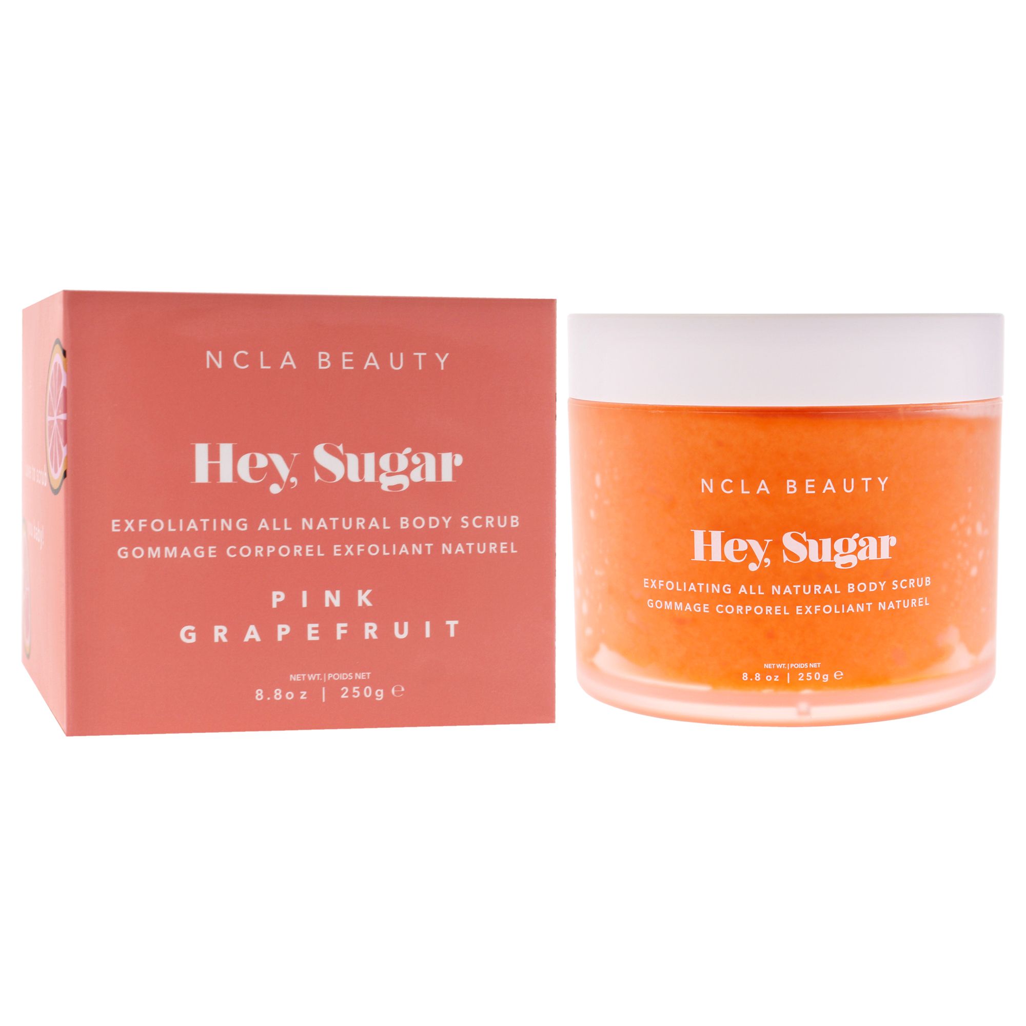 Hey Sugar natürlich Körperpeeling - Pink Grapefruit von NCLA