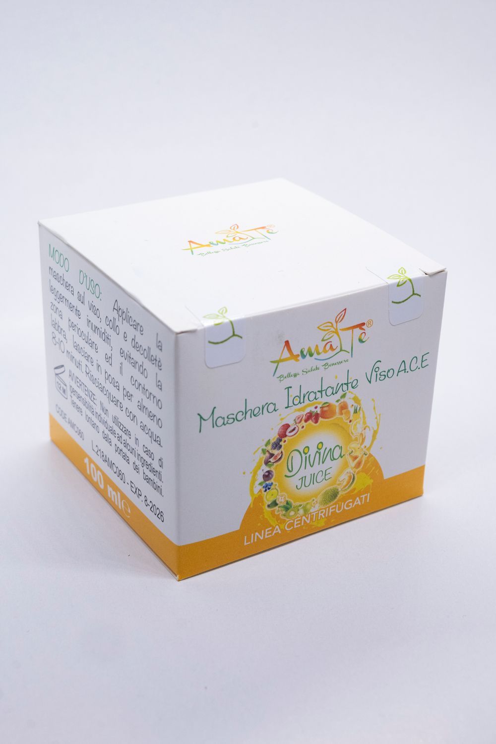 Amatè Maschera Multivitaminica Viso Divina Juice A.C.E
