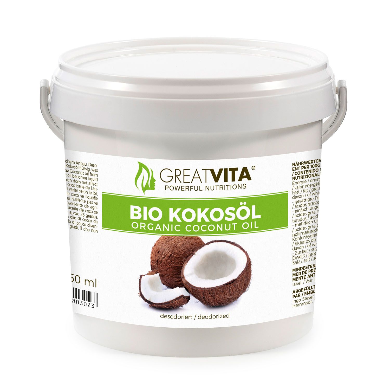 GreatVita Bio Kokosöl