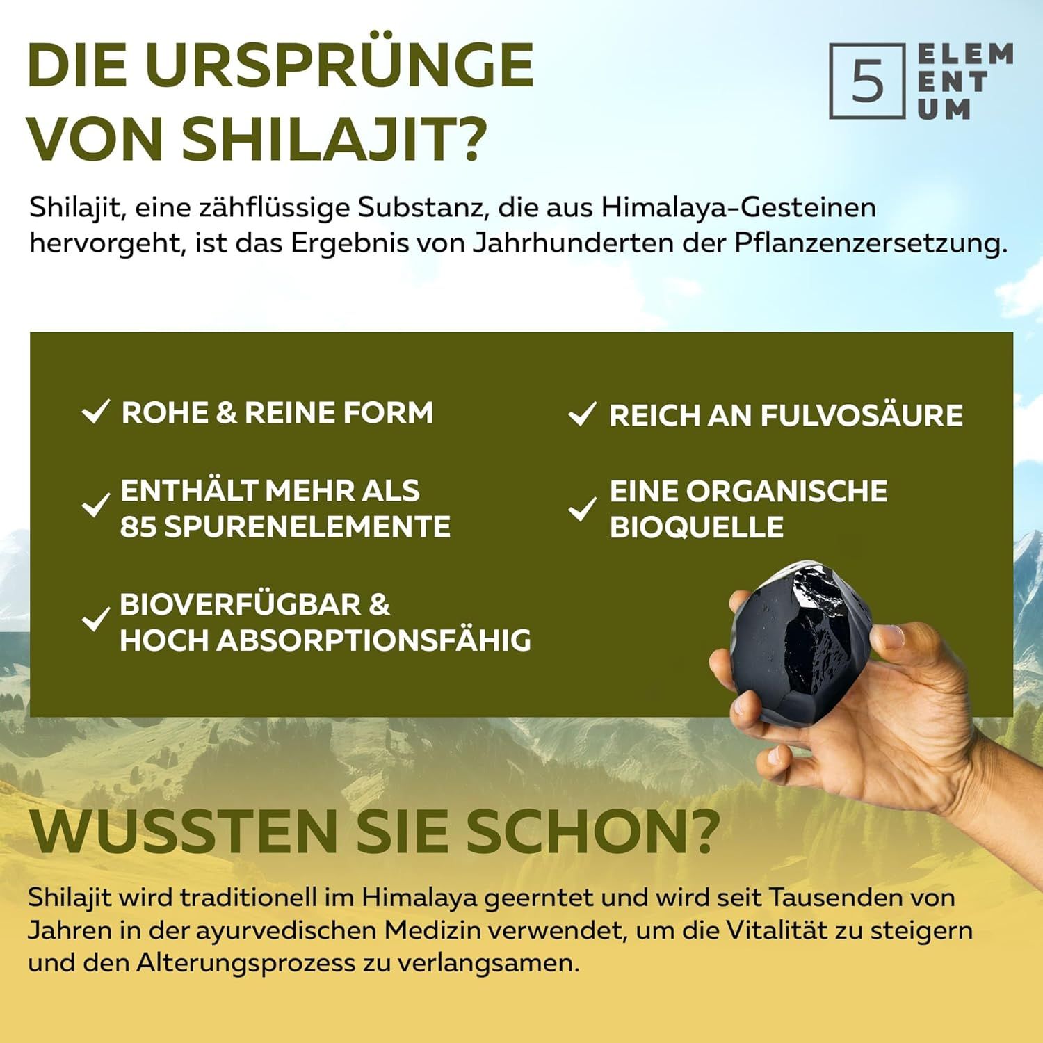 5Elementum Shilajit