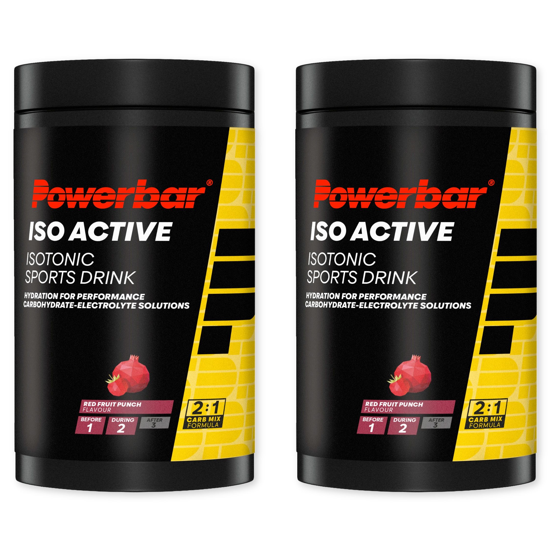 Powerbar Isoactive Red Fruit Isotonisches Sportgetränk - 5 Elektrlyte