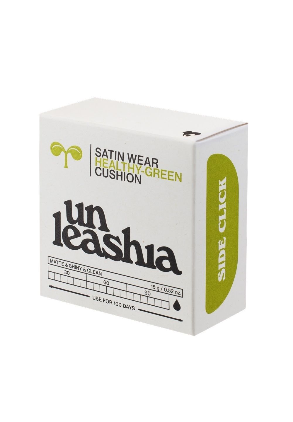 unleashia Healthy Green Cushion #27W Peach Tan Foundation