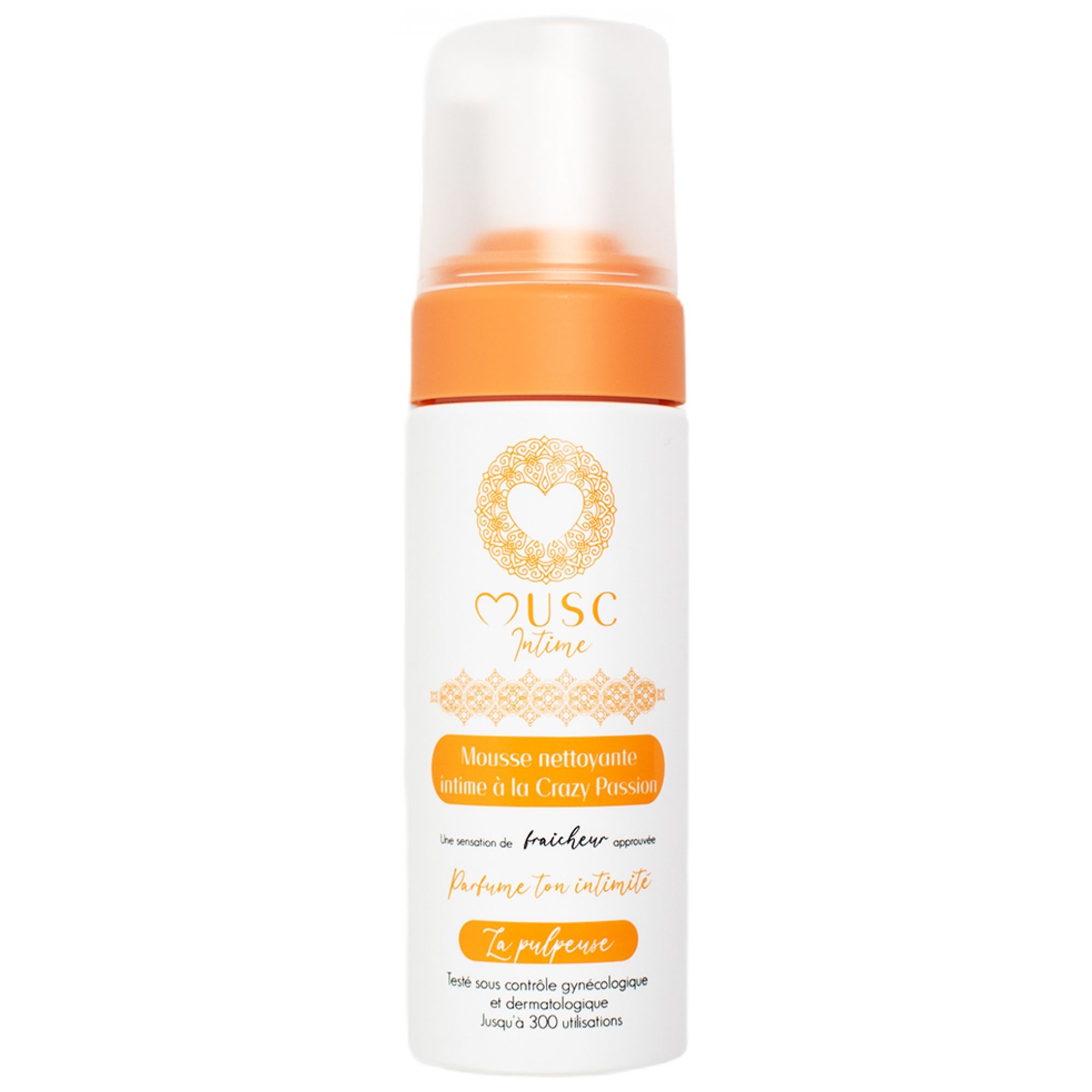 Musc Intime Crazy Passion - La pulpeuse Mousse nettoyante intime 150ml 150 ml