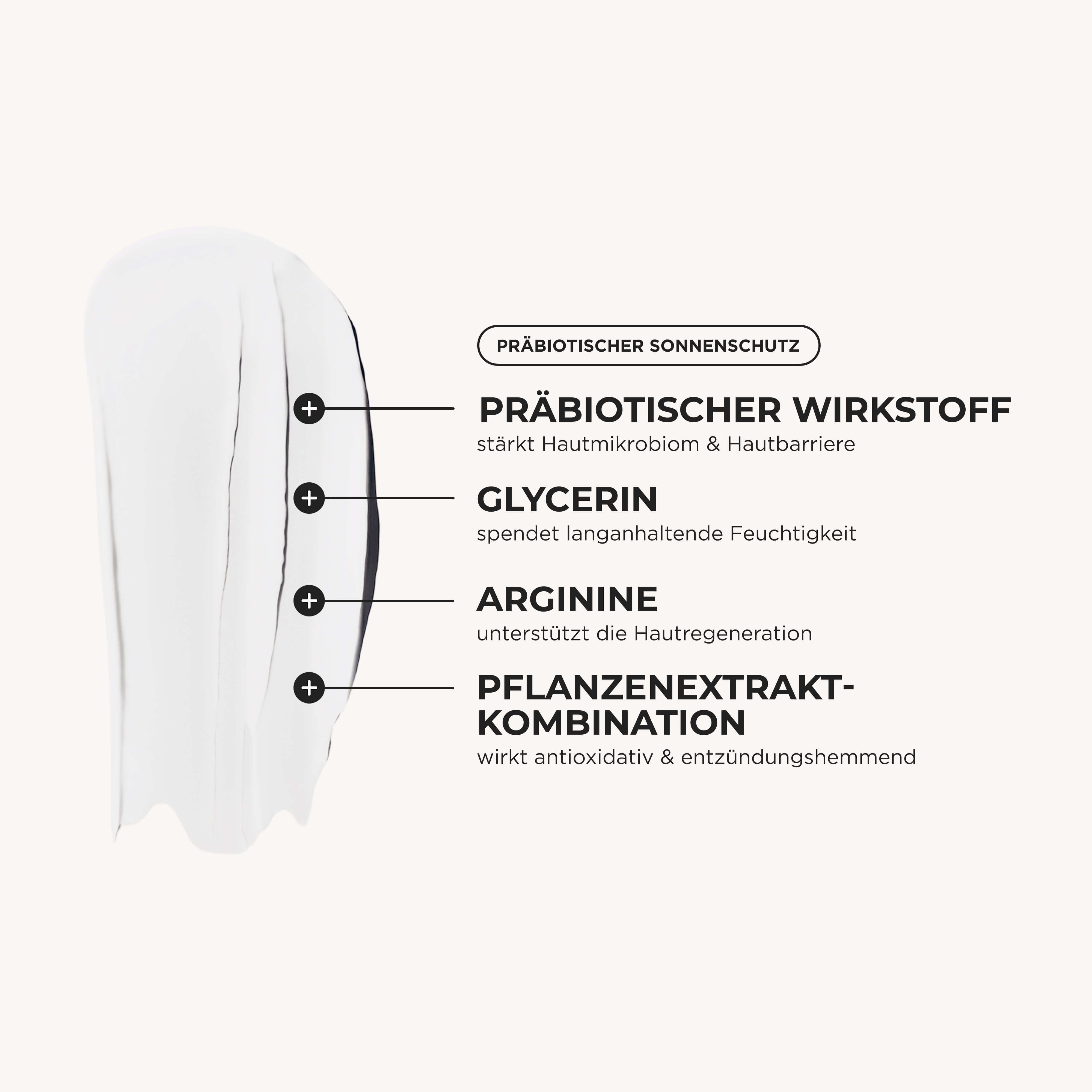 Hautliebe Präbiotischer Sonnenschutz LSF50