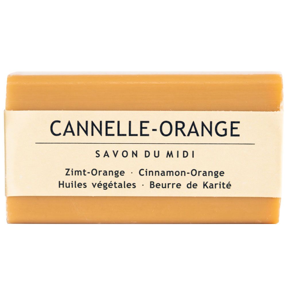 Savon Du Midi Zimt-Orange Karité-Seife 100 g