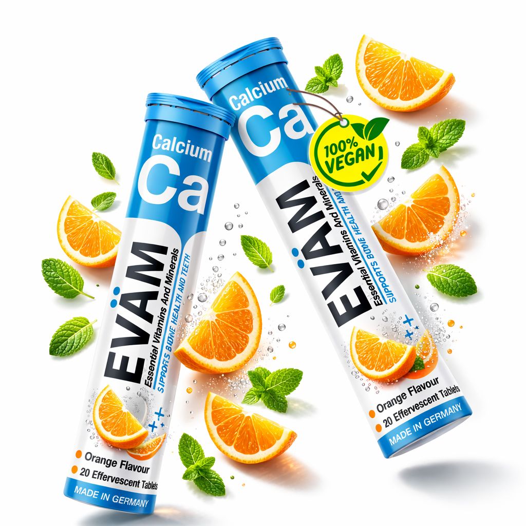 EVÄM Calcium Brausetabletten - 2 Set