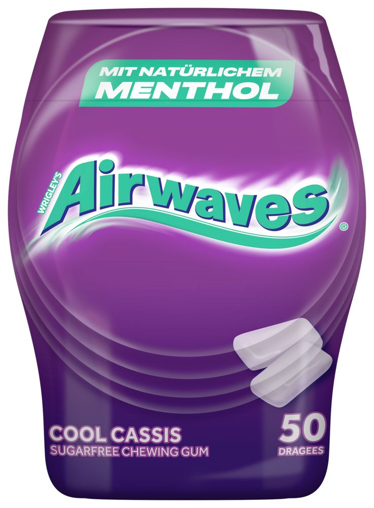 AIRWAVES Kaugummi Cool Cassis