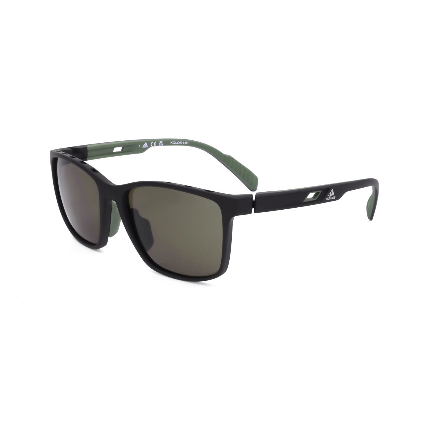 Adidas occhiali da sole uomo SP0035 black green