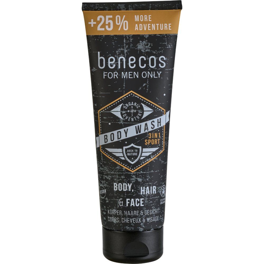 Benecos For Men 3in1 Body Wash Sport 250 ml