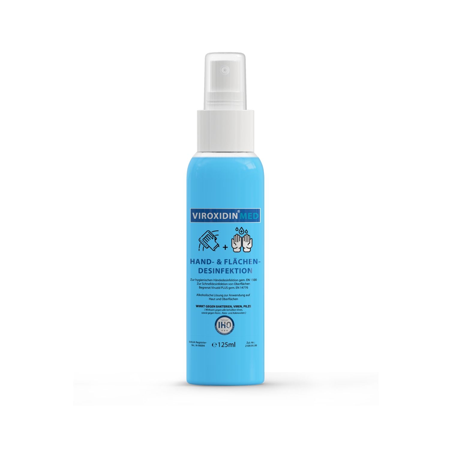 Viroxidin Med 2in1 Flächendesinfektionsmittel für Flächen & Hände