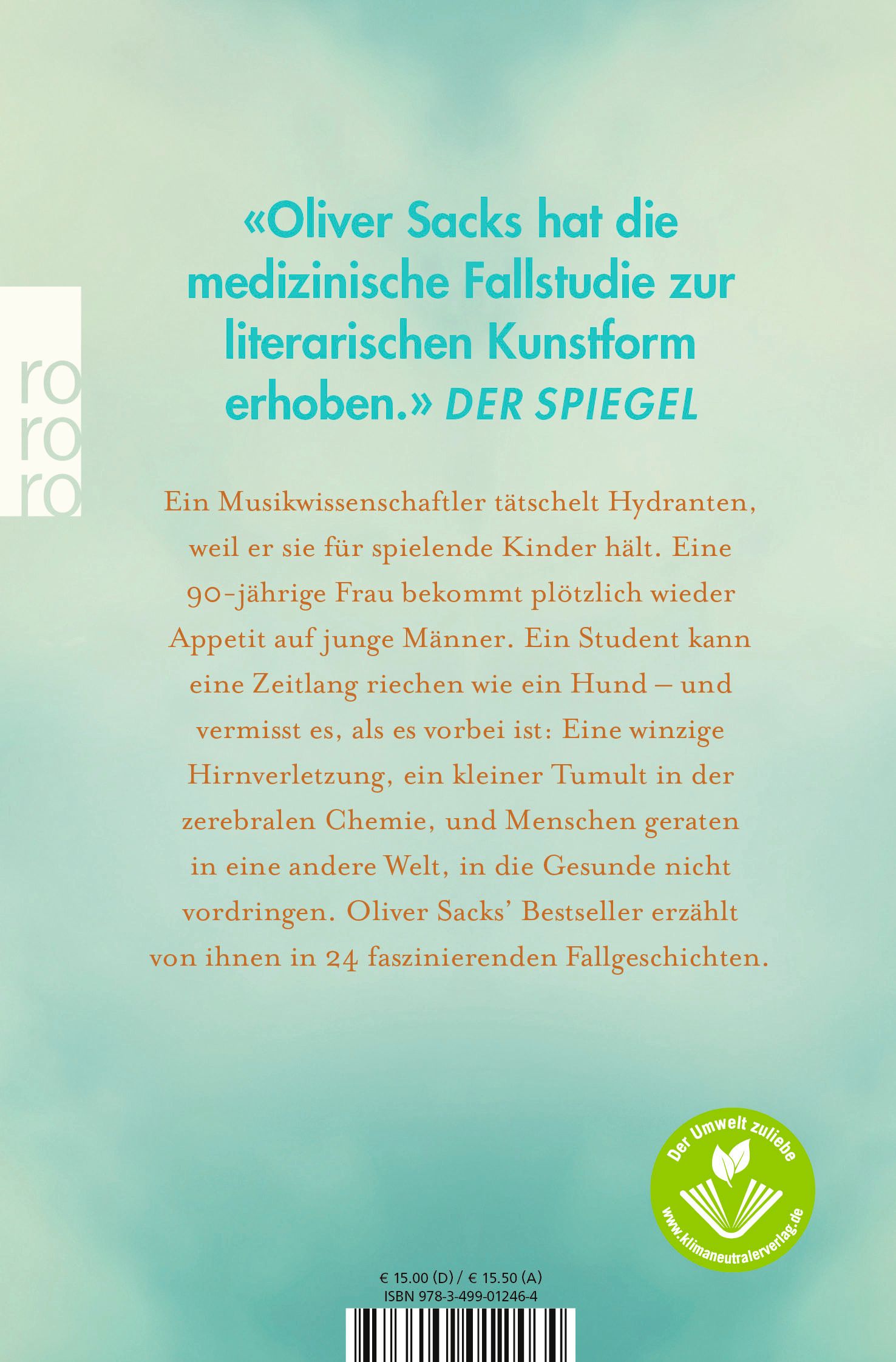 Der Mann, der seine Frau mit einem Hut verwechselte