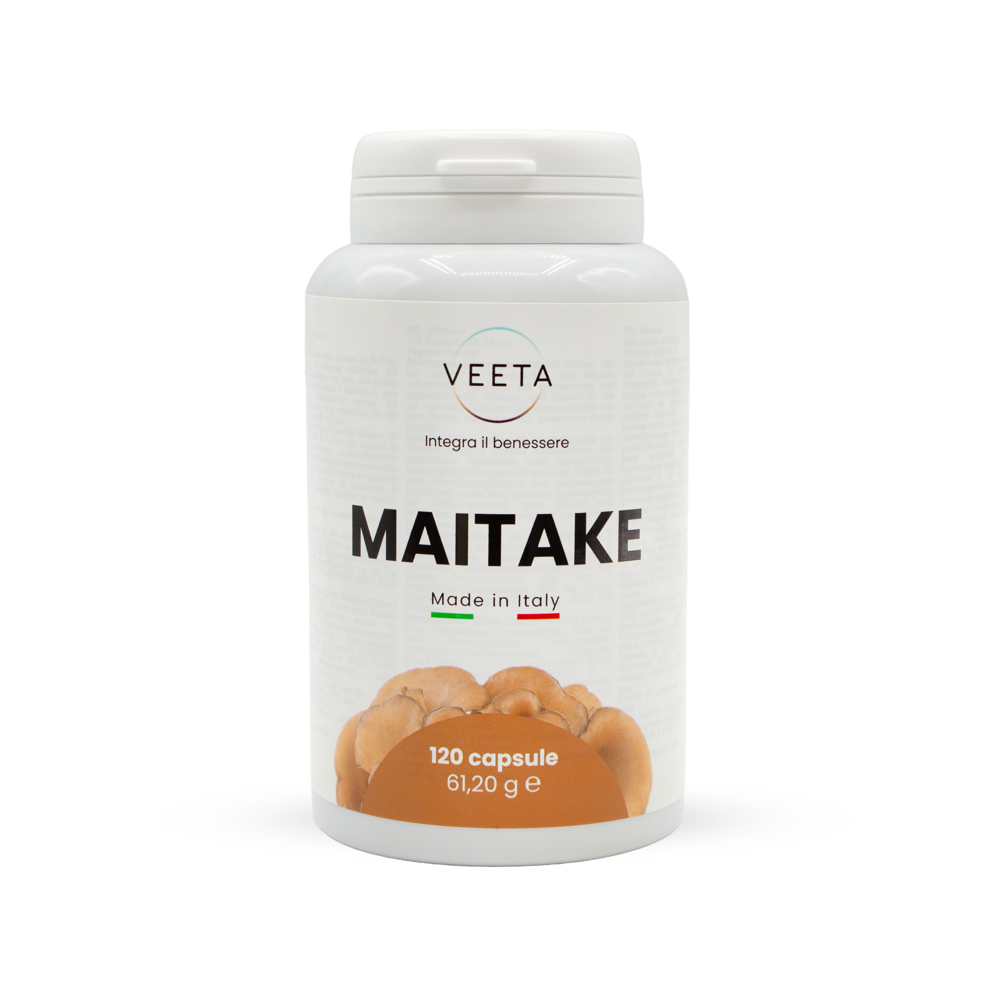Veeta Maitake – Heilpilz für Stoffwechsel und Immunsystem 120 St
