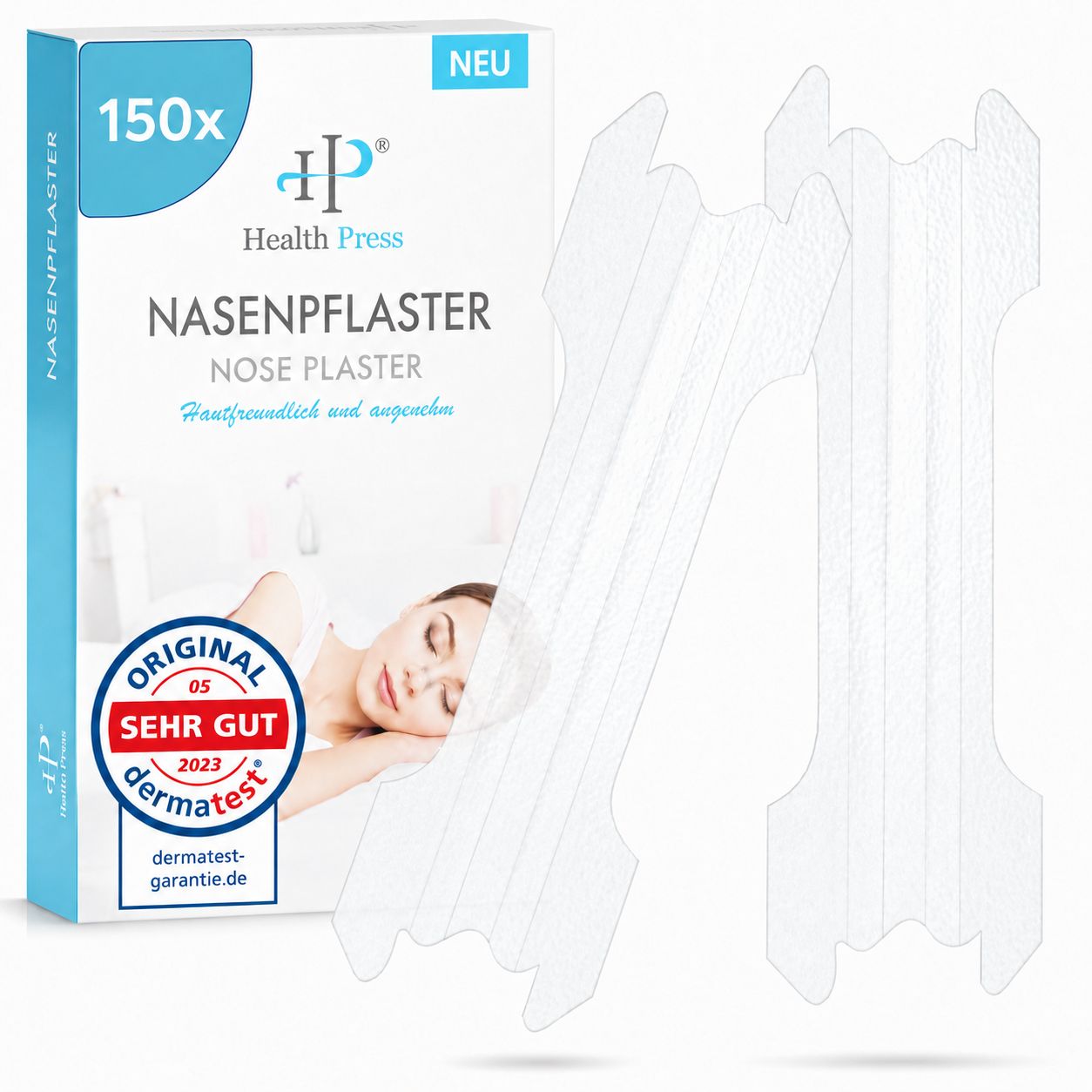Health Press Nasenpflaster – Nasenstrips