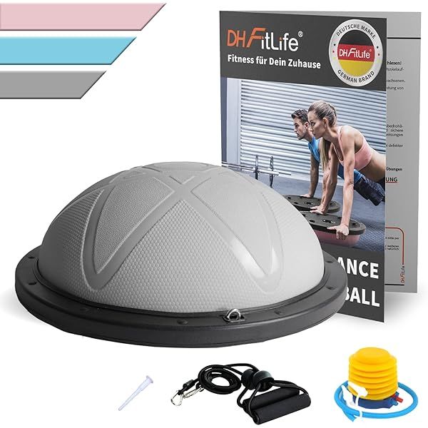 DH FitLife Yoga Gleichgewichtstrainer mit Pumpe