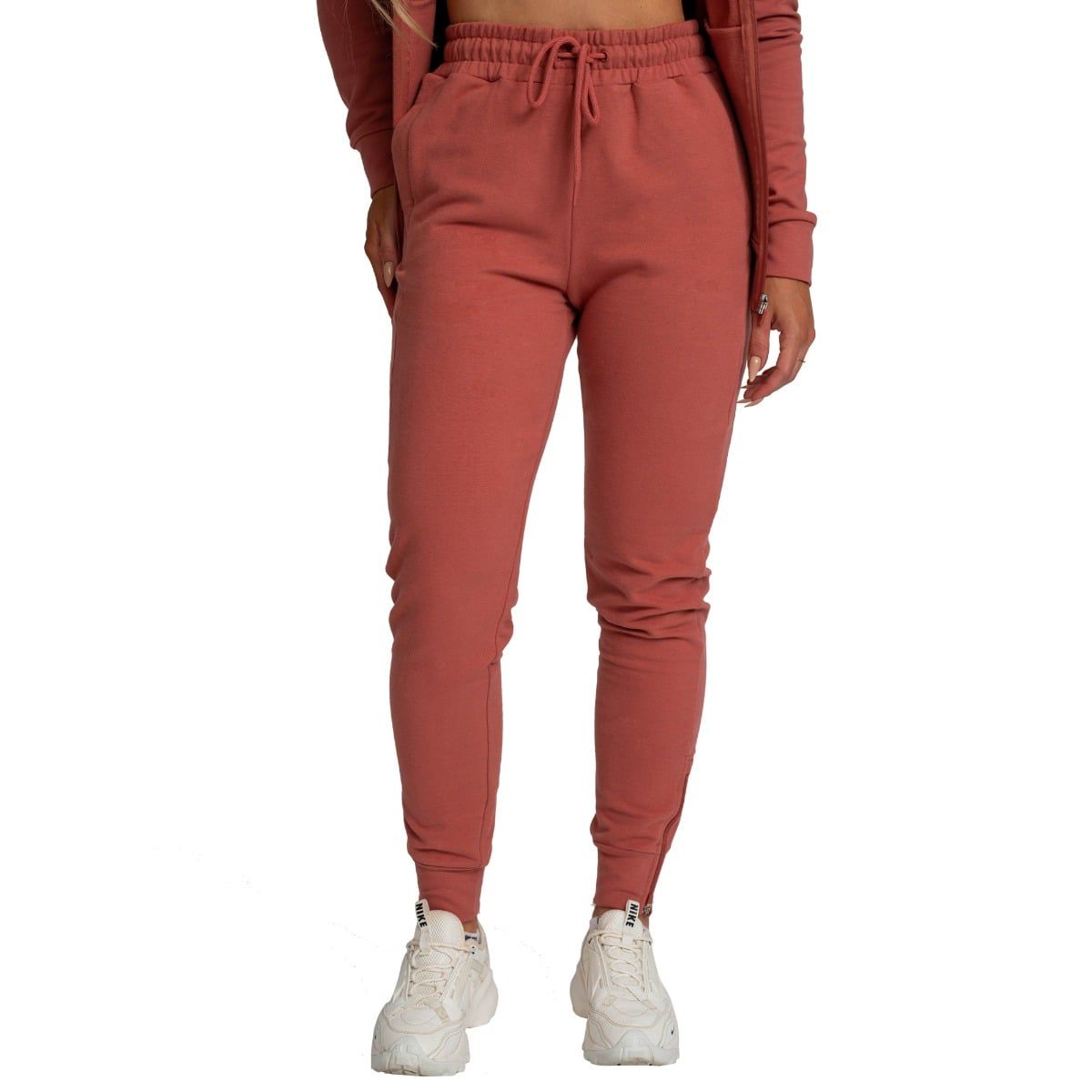 Jogginghose Damen Slim mit Kordelzug und Taschen Limitless Cinnamon 1 St