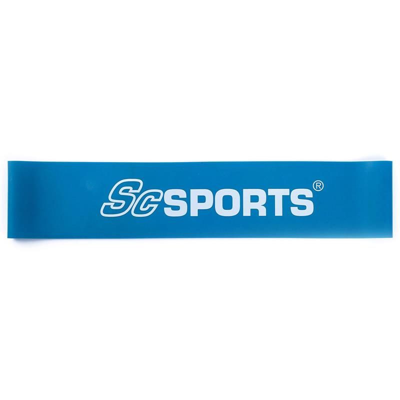 ScSPORTS® Fitnessband  0,8 mm - blau