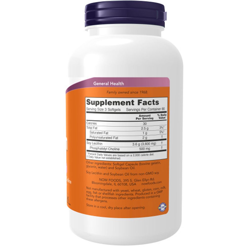 Now Foods, Lecithin, 1200mg