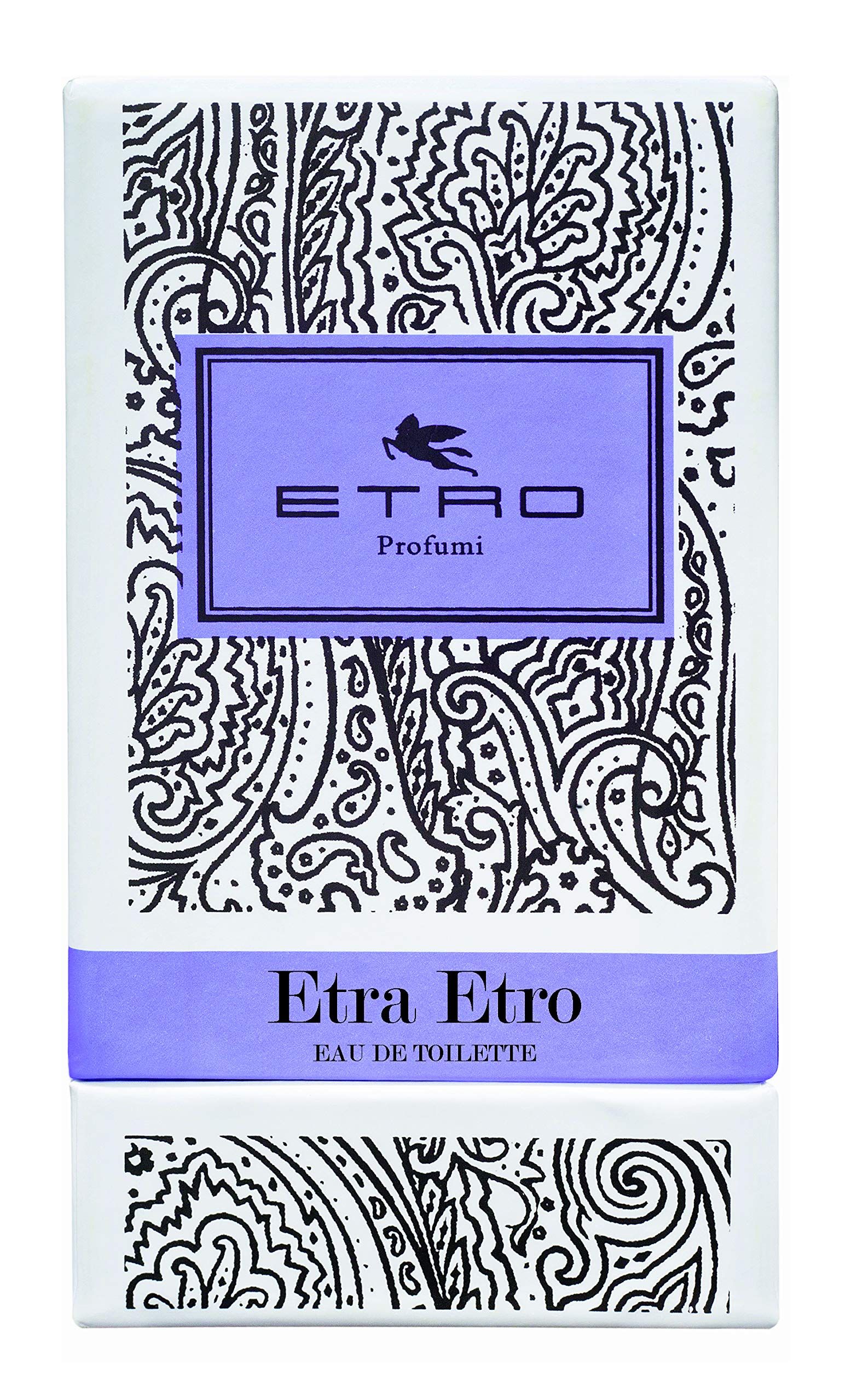 Etro Etra Etro Eau de Toilette Verpackung mit Paisley-Muster.