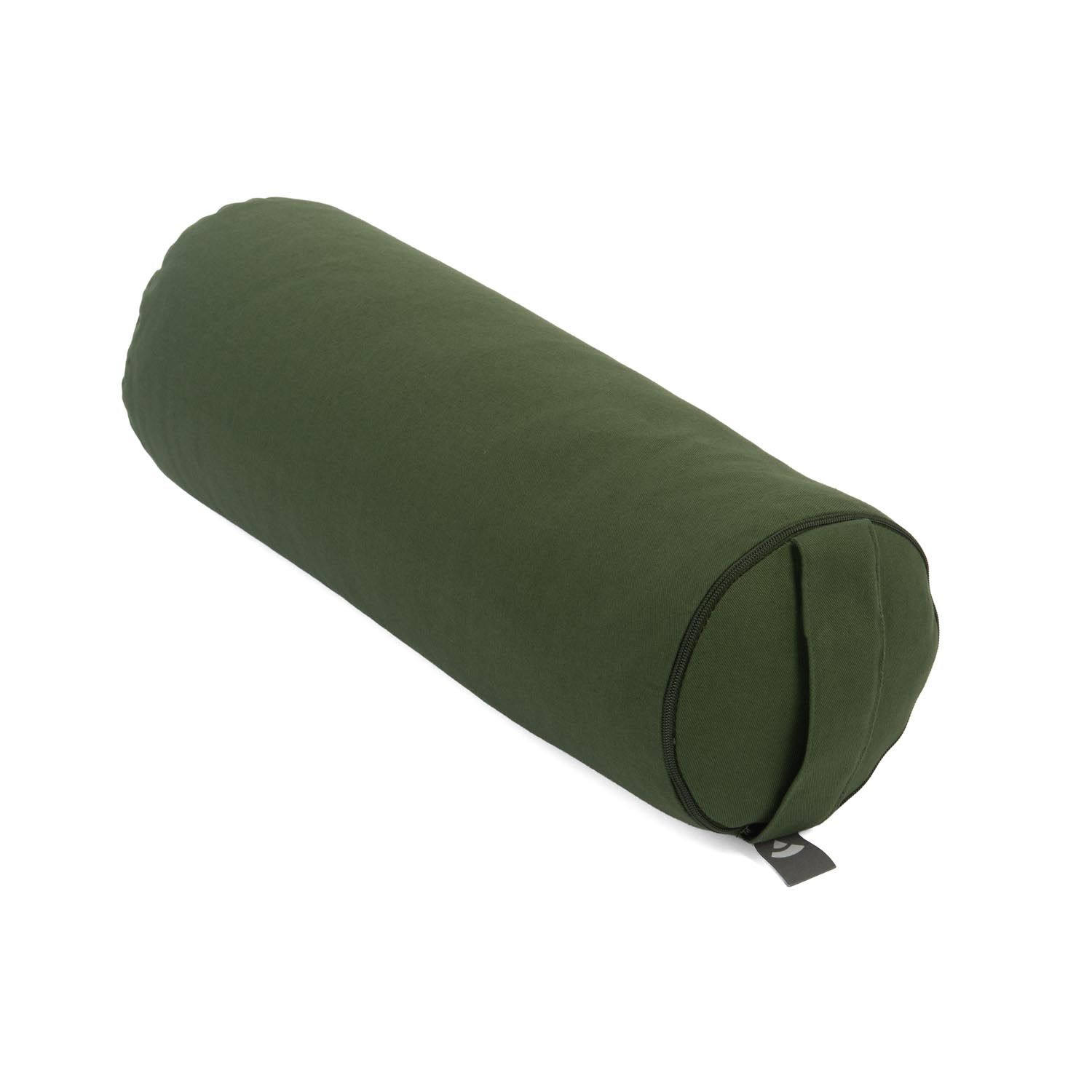 bodhi Yoga Mini Bolster ECO (Nackenrolle) Buchweizenschalen waldgrün 1 St