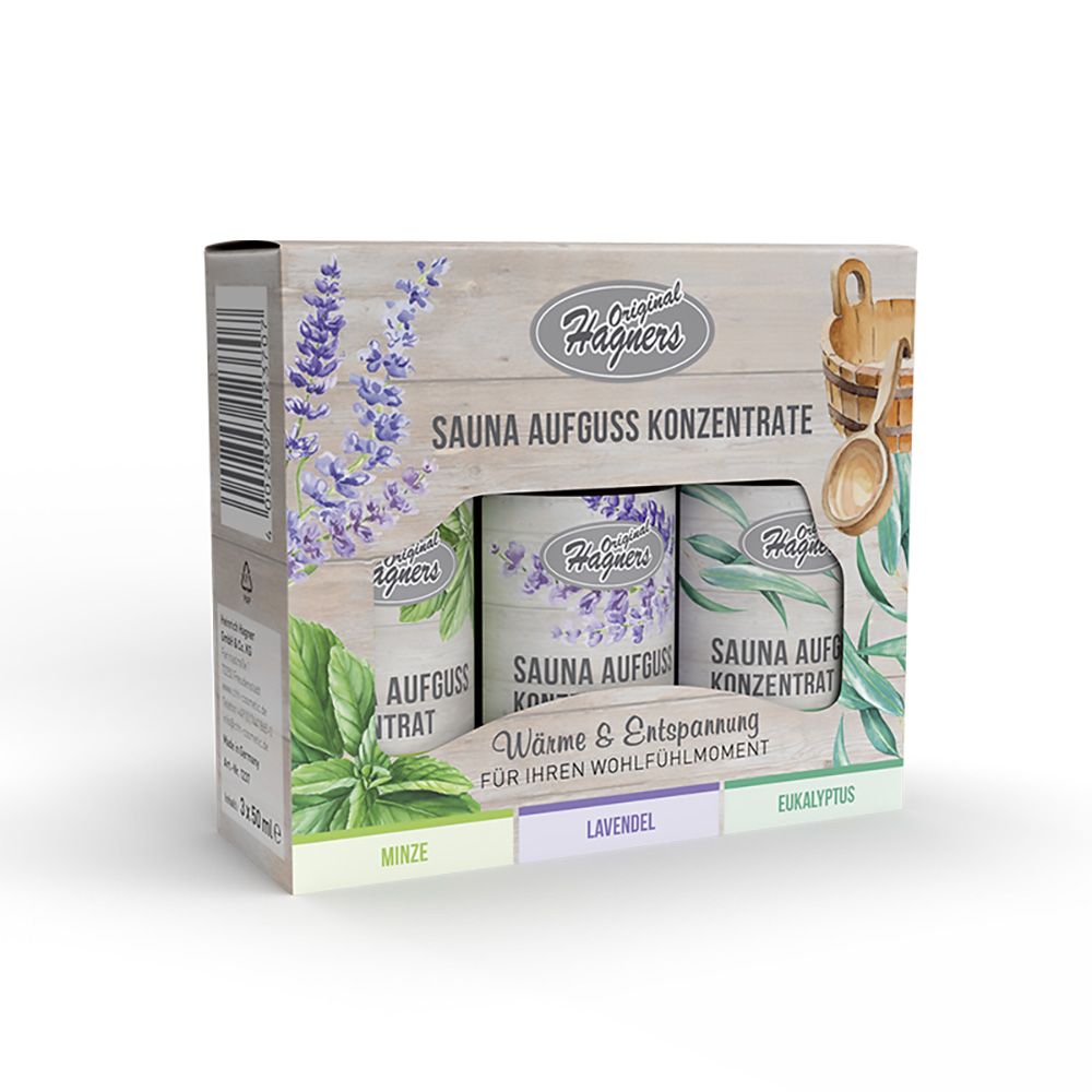 Original Hagners Sauna Aufguss Konzentrate Set