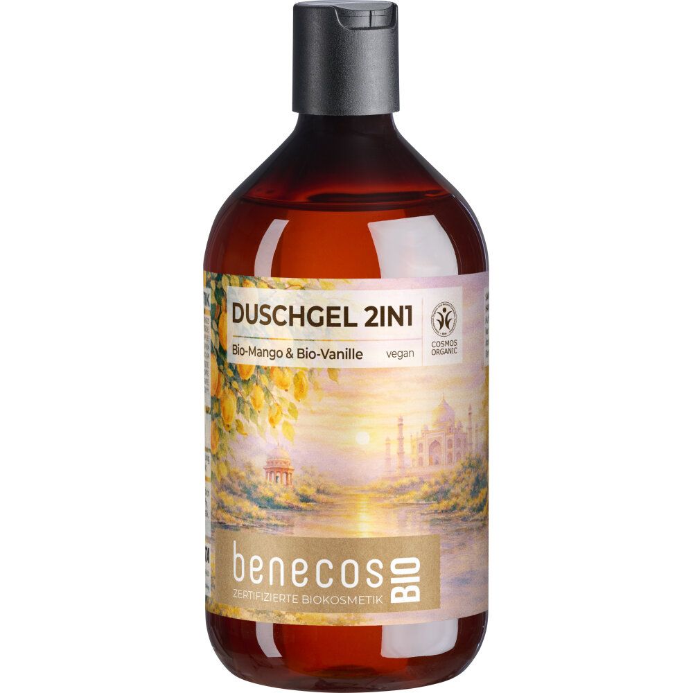 Benecos LE Duschgel Mango & Vanille 500 ml