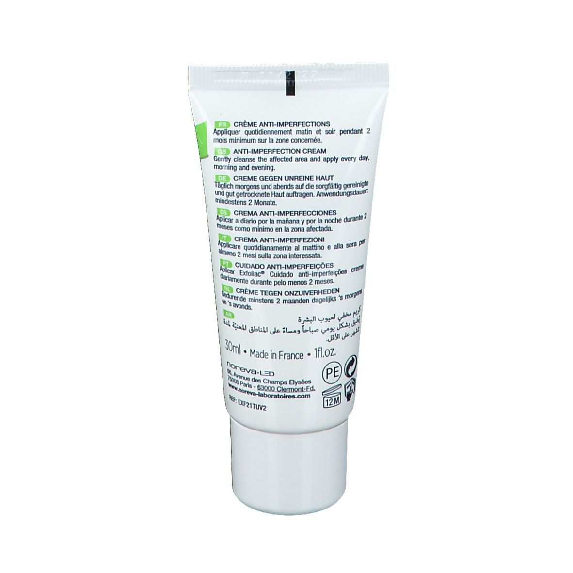 Noreva Exfoliac Creme 30 ml