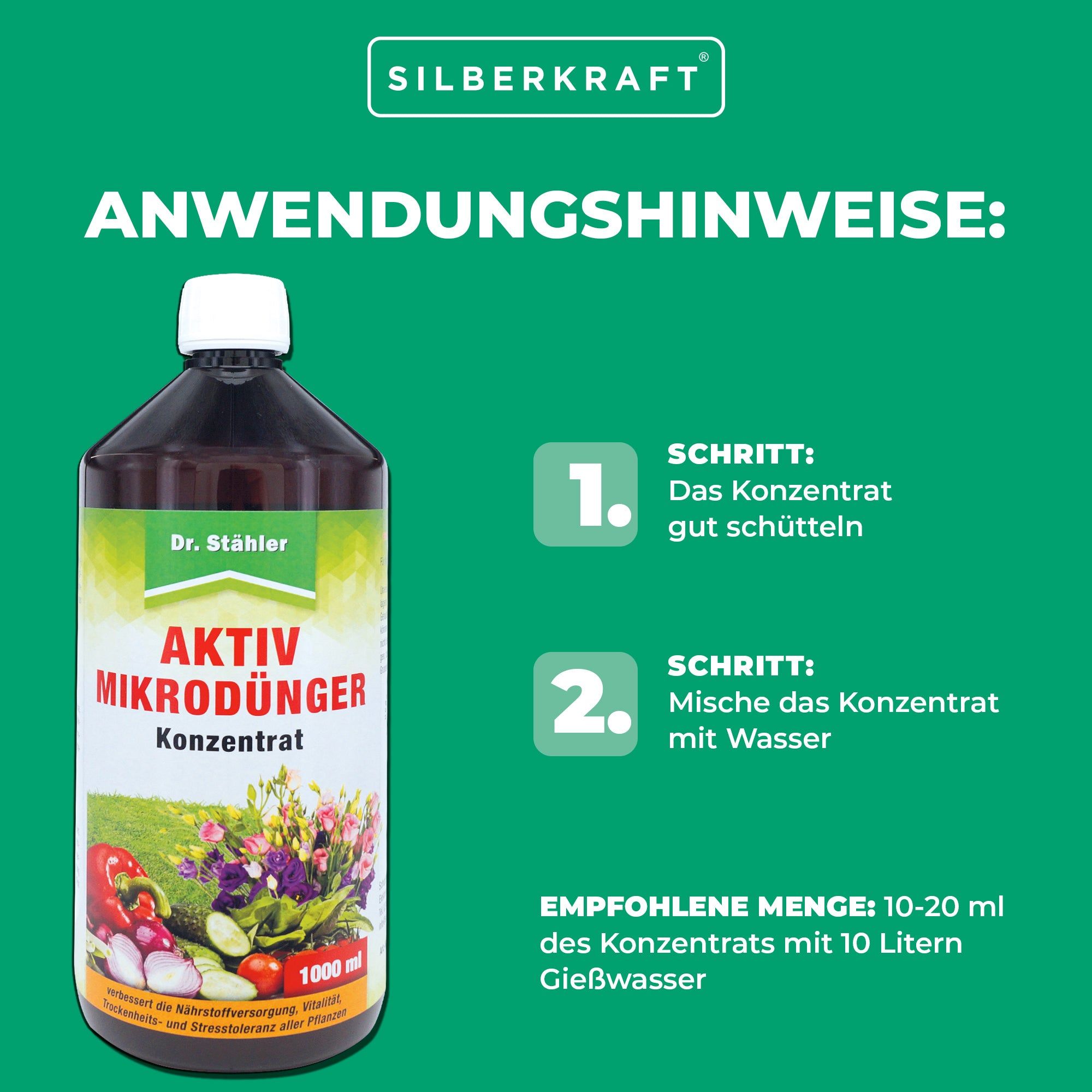 SILBERKRAFT Aktiv Mikrodünger Konzentrat