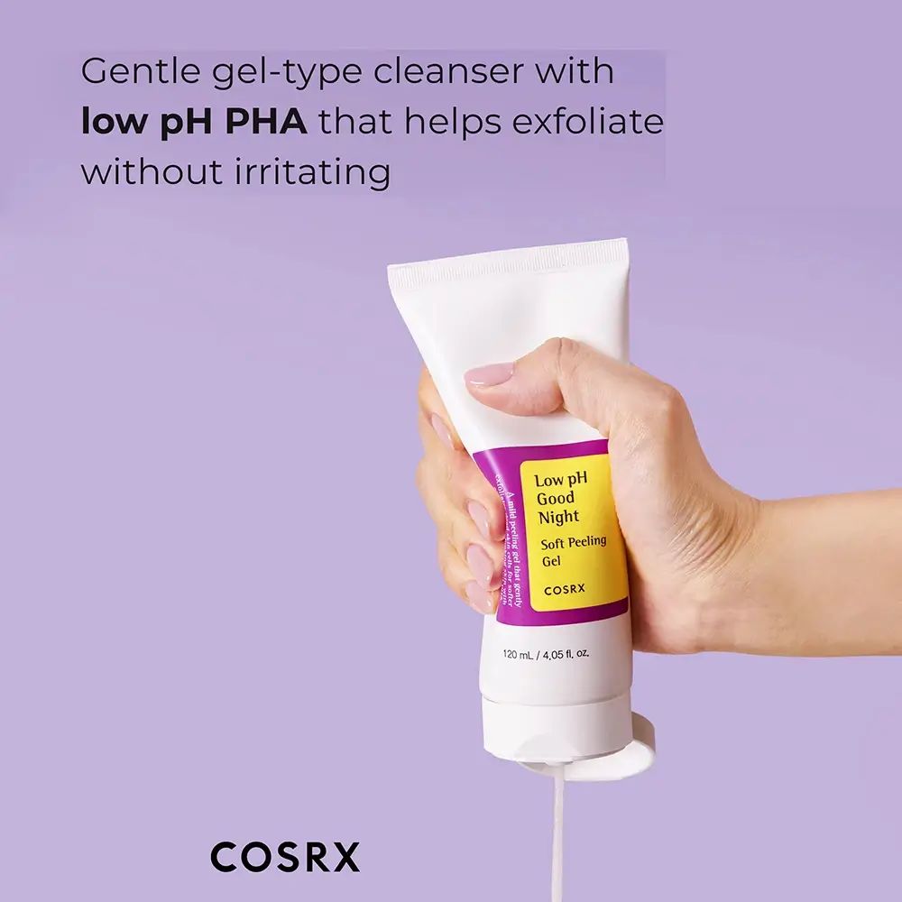 COSRX Low pH Good Night Soft Peeling Gel – Sanftes Peeling für die Nacht