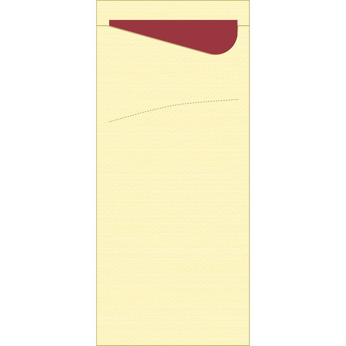 Sacchetto 190x85mm cream 100 St Tücher