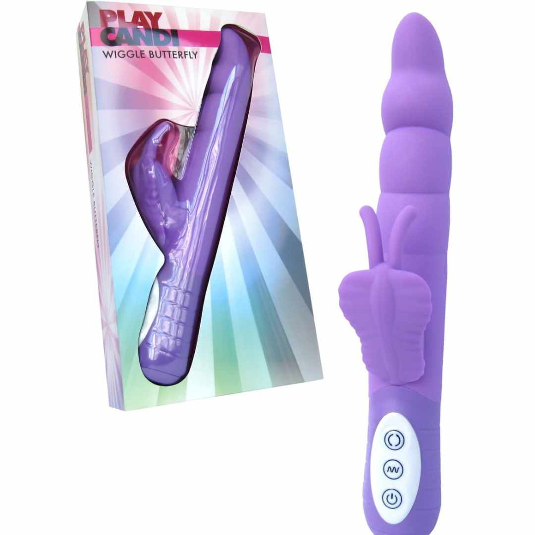 Rabbitvibrator "Wiggle Butterfly" | Play Candi