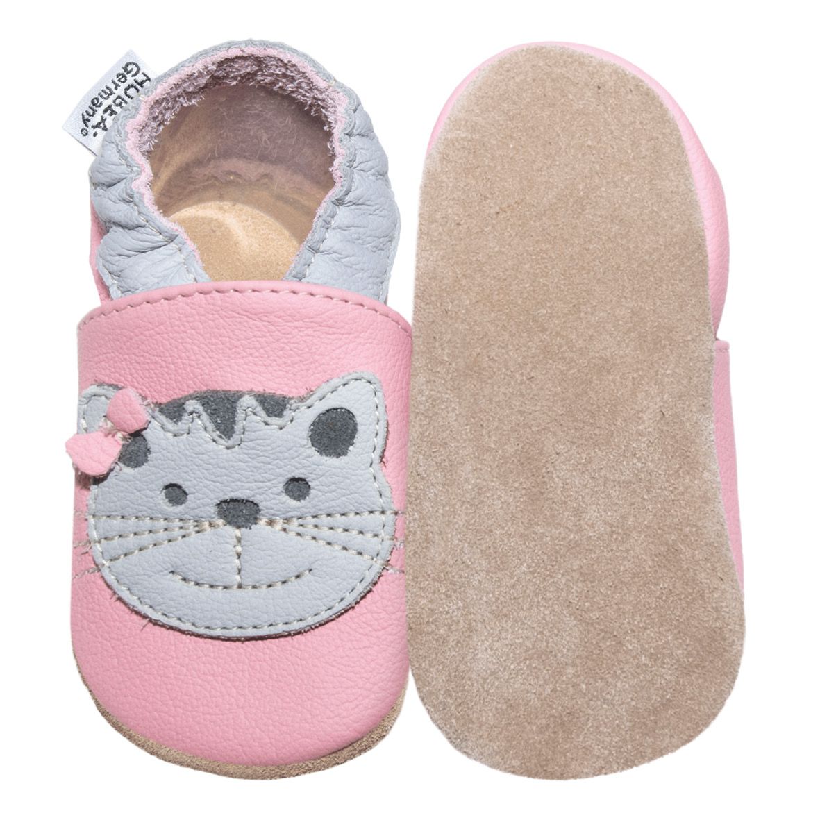 HOBEA-Germany Kinderschuhe Katze rosa