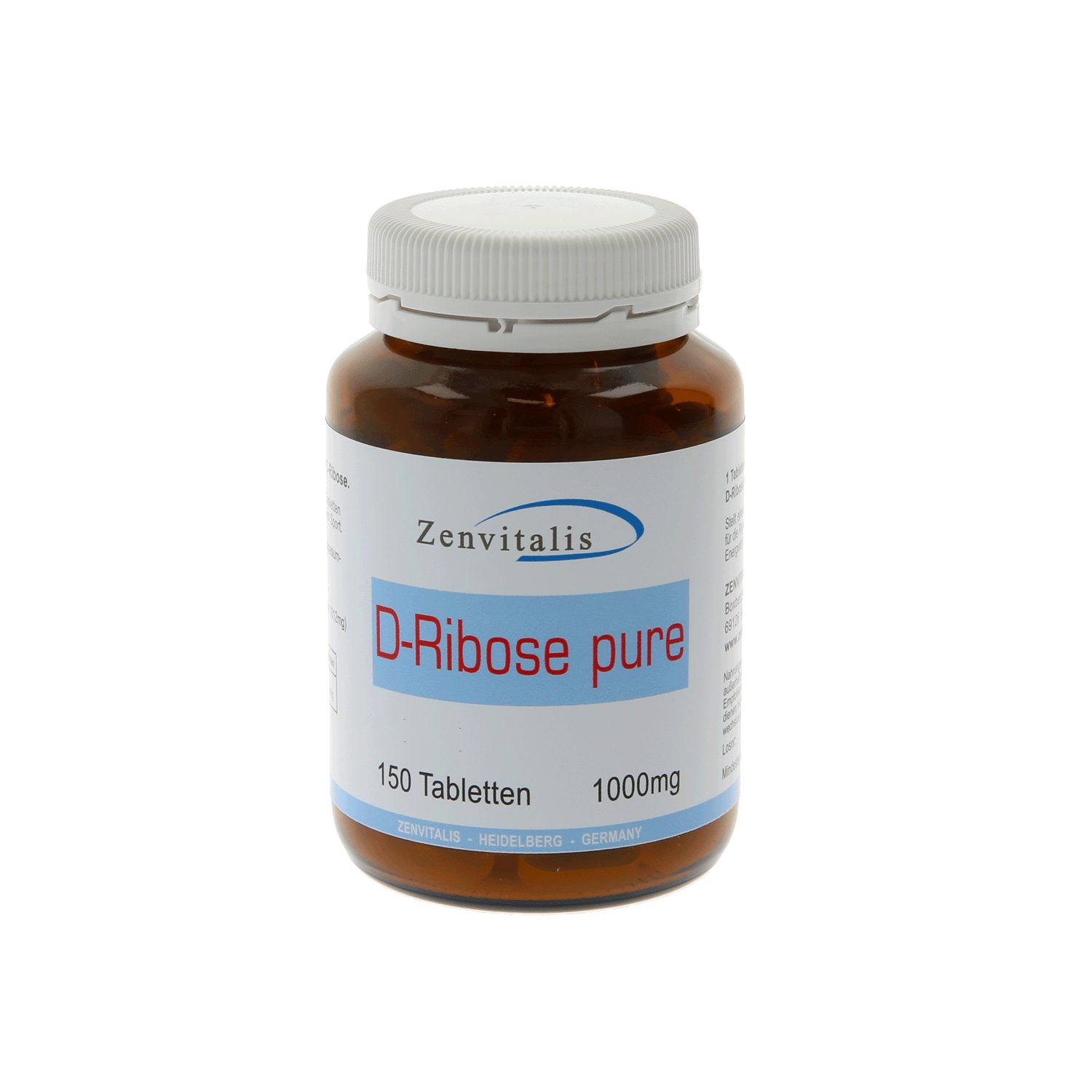 Zenvitalis D-Ribose Pur - 150 Tabletten g