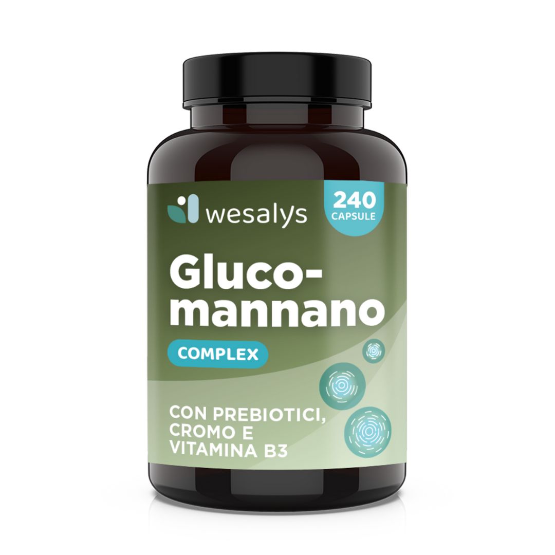 Glucomannano Complex di WESALYS® - Integratore alimentare per il controllo del peso