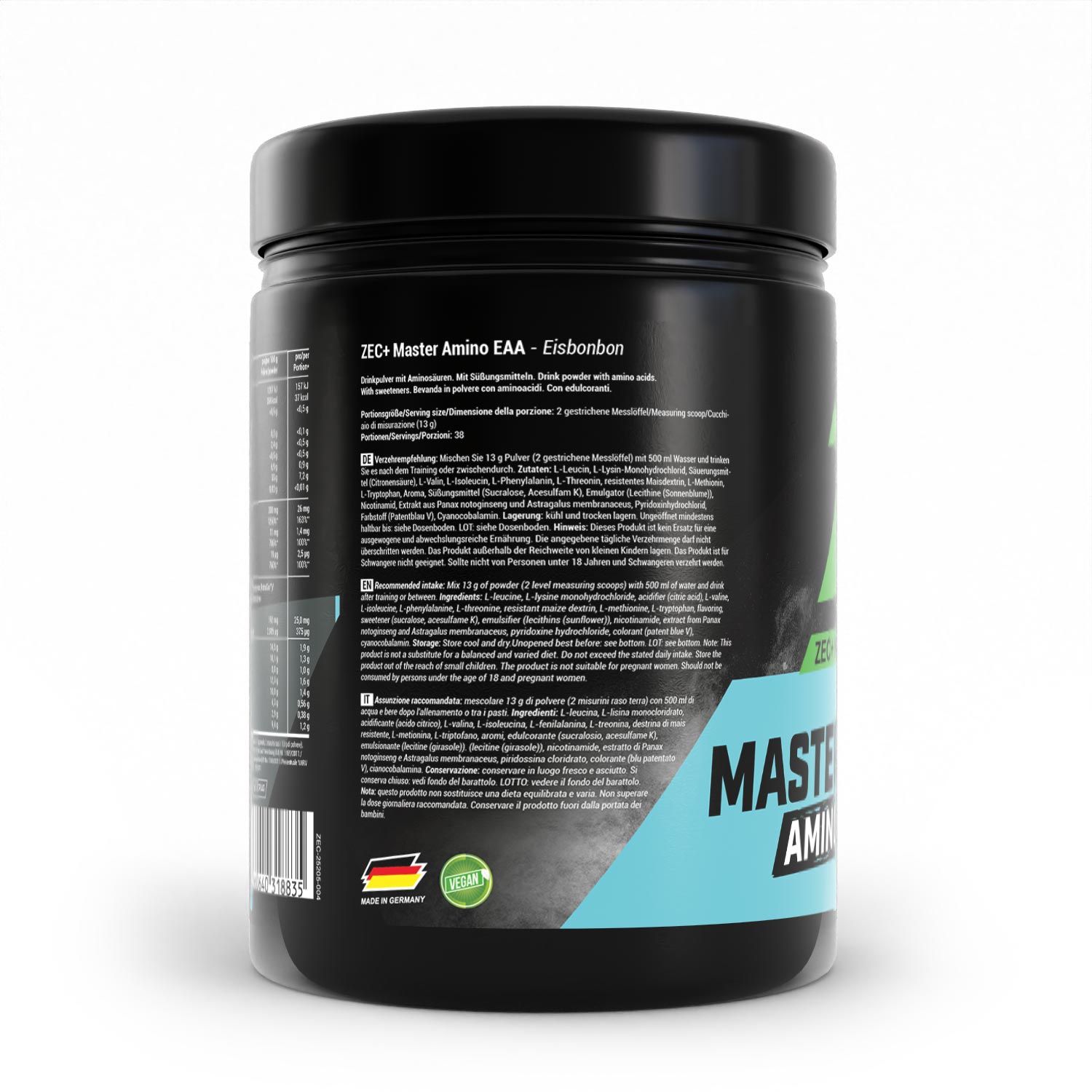 ZEC+ MASTER AMINO EAA Pulver Eisbonbon