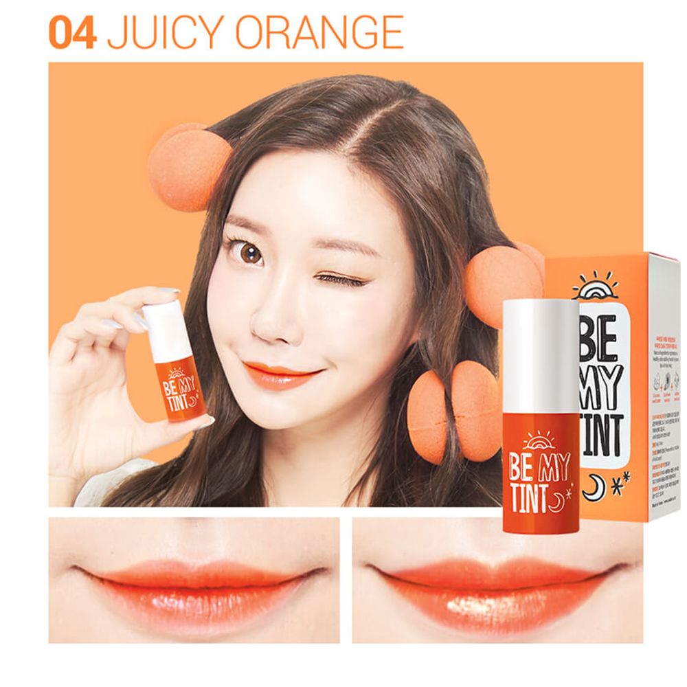 YADAH Be My Tint Lip Tint 04 Juicy Orange