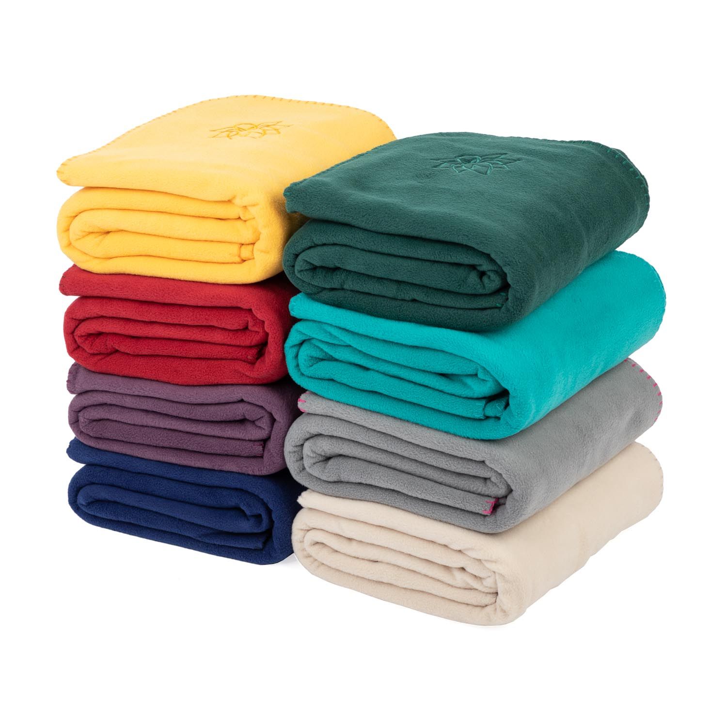 Yogadecke Asana Blanket, Fleece, safran 991-S