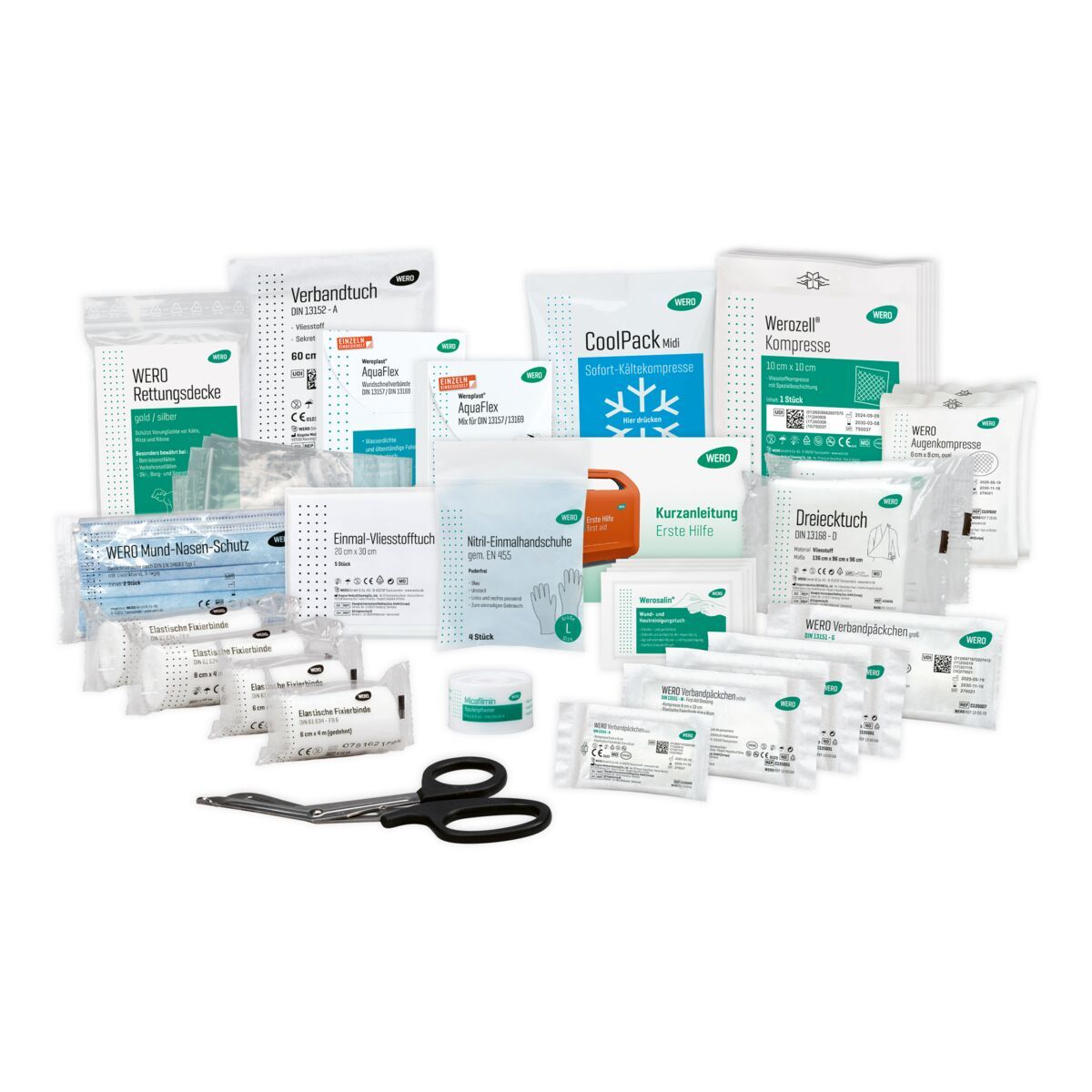 WERO Basis Füllung DIN 13157 mit Weroplast AquaFlex Pflastern