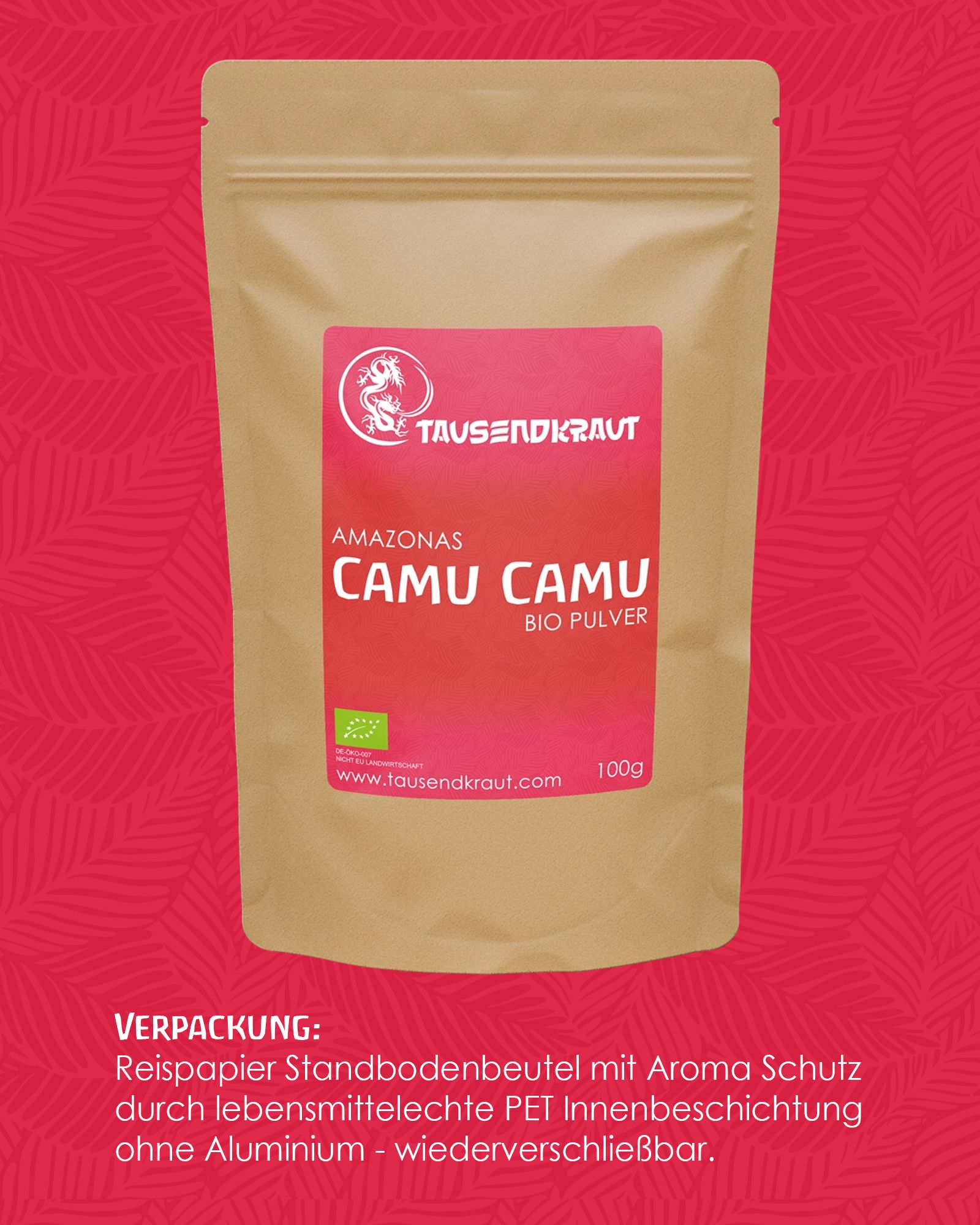 Tausendkraut Camu Camu Pulver BIO