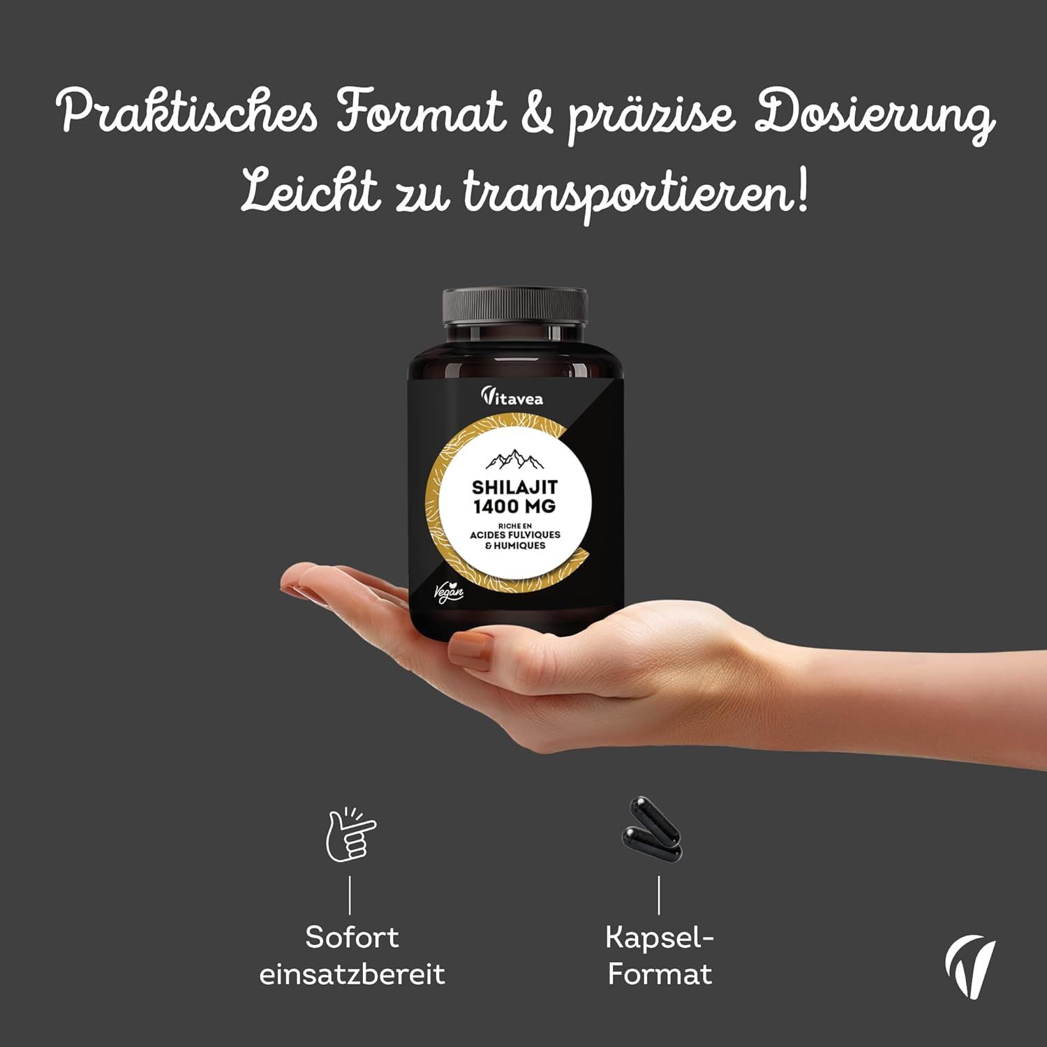 Vitavea Shilajit Kapseln