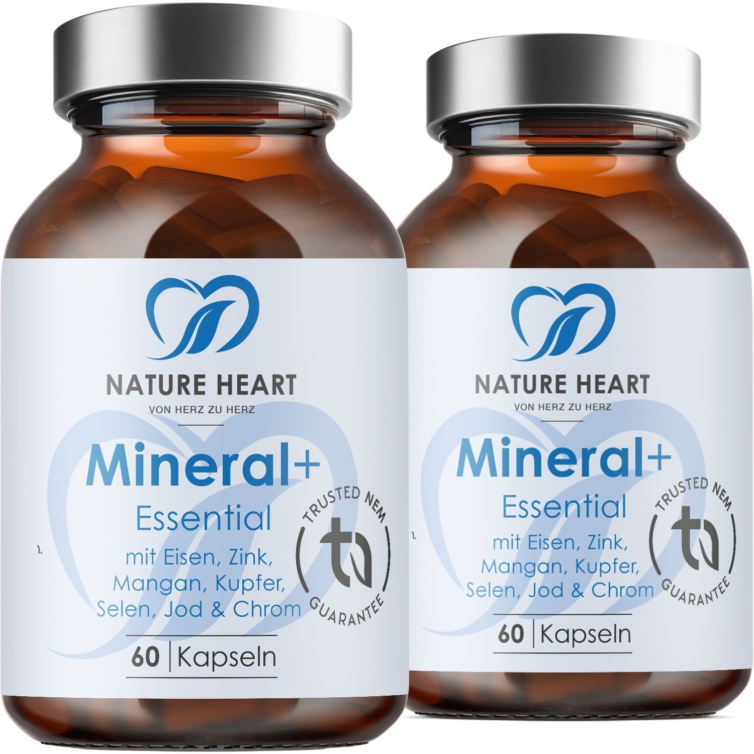 Nature Heart Mineral+ Essential 2x60 St Kapseln